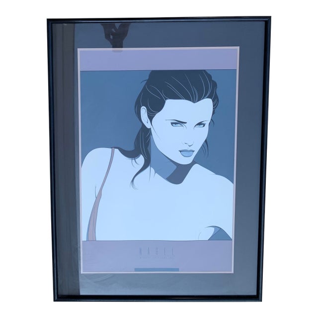 1980s Patrick Nagel Serigraph. Commemorative No. 14 For Sale
