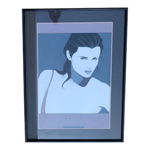 1980s Patrick Nagel Serigraph. Commemorative No. 14