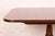 Maitland Smith Georgian Flame Mahogany Double Pedestal Extension Dining Table, Newly Refinished For Sale - Image 11 of 14