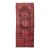 Handmade Vintage Shiraz Pink Wool Rug With Geometric Design For Sale