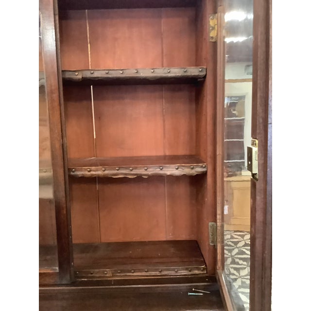 Modern 1900-1909 Apothecary Step Back Cabinet For Sale - Image 3 of 6