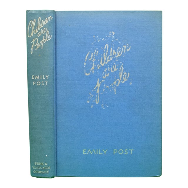 "Children Are People and Ideal Parents Are Comrades" 1944 Post, Emily (Inscribed) For Sale