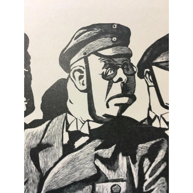 Karl Rössing, Where are the Leftists?, 1929, Lithograph For Sale - Image 7 of 13