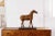 Horse Figure on Wooden Base Antique For Sale In Providence - Image 6 of 6