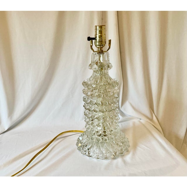Vintage Carl Fagerlund Style Mid Century Glass Lamp For Sale - Image 15 of 18