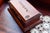 Late 19th Century Antique Wooden Keepsake Trinket Box Engraved Zodiac Tarot Card Holder For Sale - Image 5 of 9
