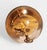 1960s Mid-Century Modern Lucite and Gilt Brass Sphere/Ball Paperweight Clock With 15 Jewel Wind-Up Movement by Swiss Clockmaker Arthur Imhof For Sale - Image 10 of 10