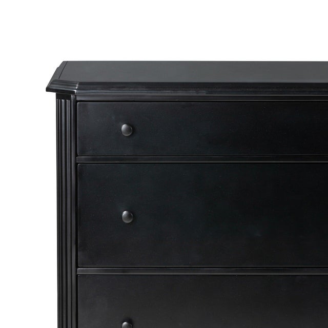 Four Hands Lendon 3 Drawer Dresser - Black For Sale - Image 10 of 12