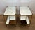 1970s Pair of gilt brass side tables with mirrored tops For Sale - Image 4 of 11
