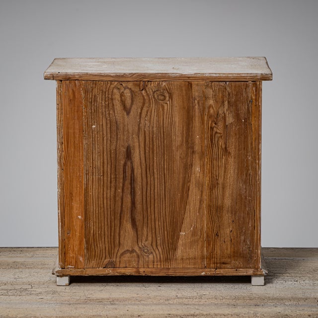 Painted Miniature Commode, 1800s For Sale - Image 4 of 7