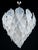 1980s Vintage Opal Leaf Chandelier in Murano Glass, 1980 For Sale - Image 5 of 16