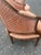 1990s Pair Vintage Michael Taylor Designs French Louis XVI Style Barrel Back Armchairs For Sale - Image 5 of 14