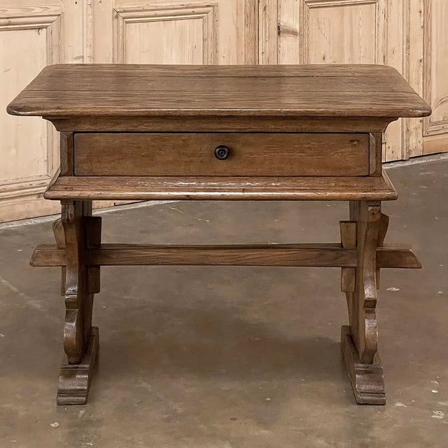 Rustic Mid-19th Century Spanish End Table For Sale - Image 4 of 13