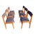 1950s Mid-Century Danish Teak Dining Table Chairs – Scandinavian Modern Set For Sale - Image 9 of 18