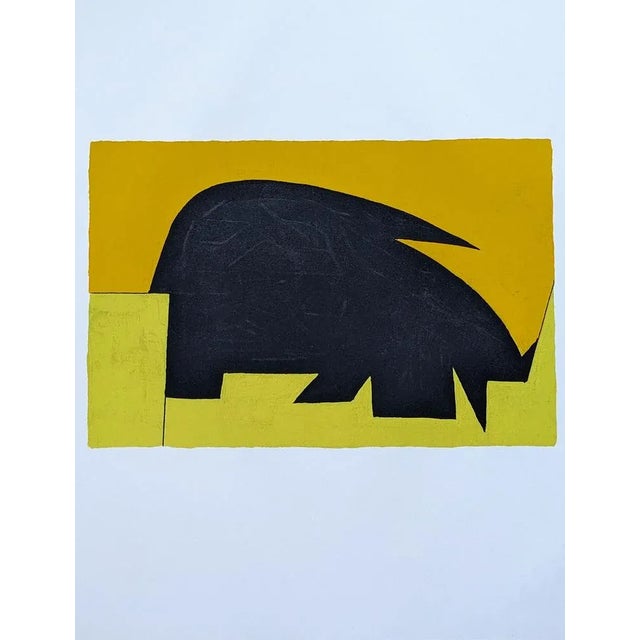 Victor Vasarely, Octal 6, 1972, Chromolithograph For Sale - Image 3 of 3