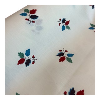 Decors Barbares Feuilles Nina Cotton Fabric - 3 Yards For Sale
