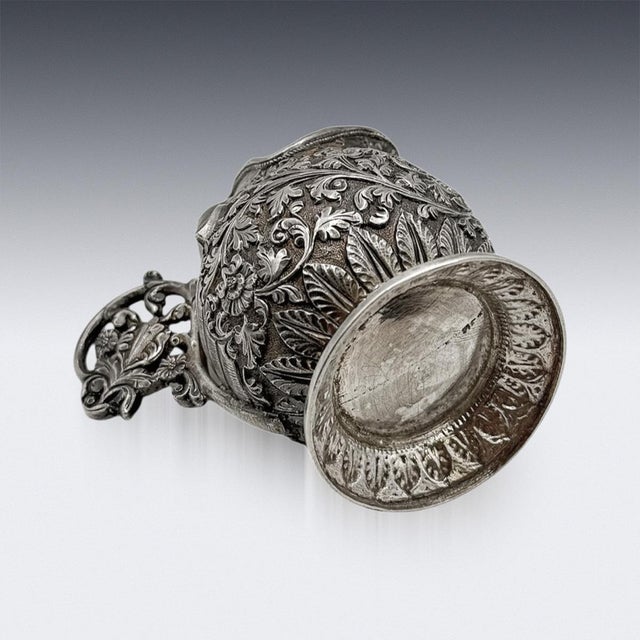 Antique Indian Kutch Silver Zoomorphic Cream Jug, 1880s For Sale - Image 6 of 7