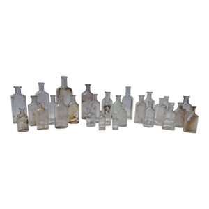Antique Medicine & Apothecary Bottle Collection – 28 Bottles