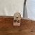 Vintage Mid-Century French Wood and Metal Wall Coat and Hat Rack For Sale - Image 9 of 13