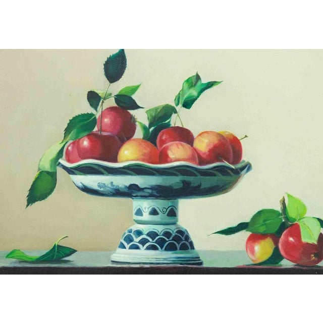 Zhang Wei Guang, Red Apples, 2006, Oil Painting, Framed For Sale - Image 4 of 4