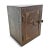 1920s Antique India Iron Safe Box For Sale - Image 5 of 10