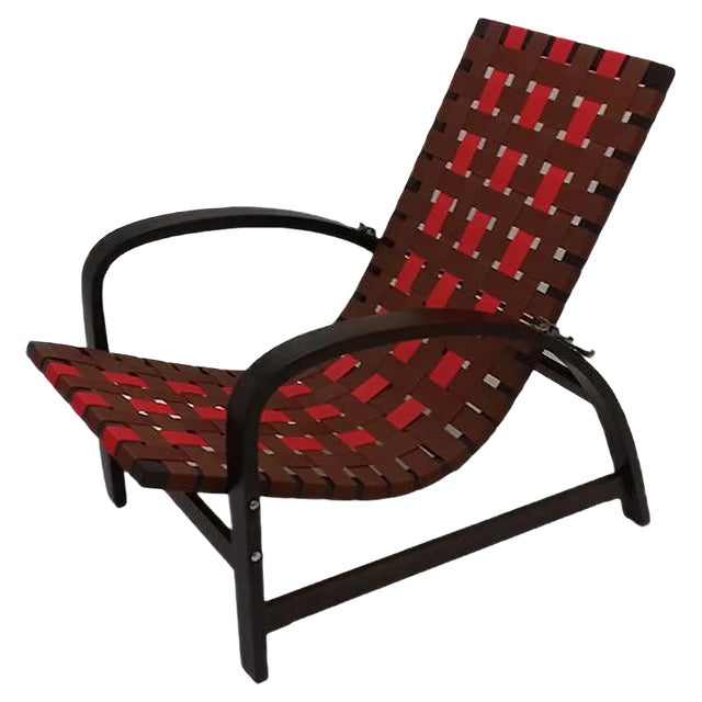 Art Deco Adjustable Armchair by Jindřich Halabala, 1930s For Sale