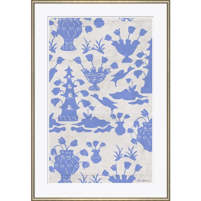 Contemporary "Tulipano I" By Dana Gibson, Framed Art Print For Sale - Image 3 of 3