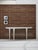 Metal Delphine Console Table with Popular Gray Lacquer Finish by Ultramobili For Sale - Image 7 of 12