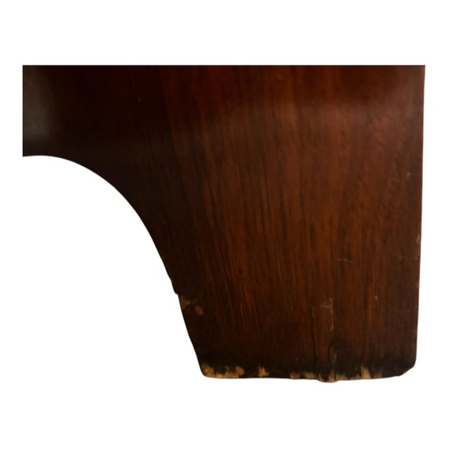 1950 Davis Company Lillian Russel Black Walnut Drop Down Desk For Sale - Image 11 of 11