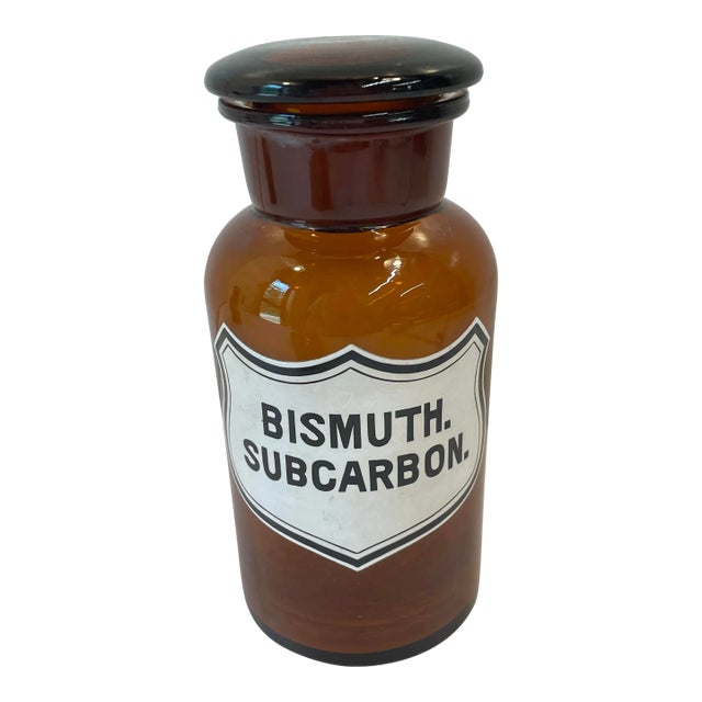 Vintage German Apothecary Jar For Sale