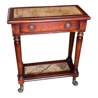 Morgan Hill Theodore Alexander Marble-Top Console. For Sale