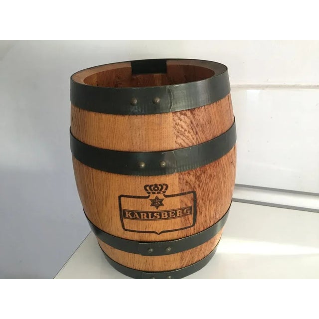 Wood Mini Wooden Barrel, 1970s For Sale - Image 7 of 10