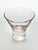 1960s 1960s Vintage Mid-Century Pink Stemless Martini Cocktail Glasses - Set of 5 For Sale - Image 5 of 5