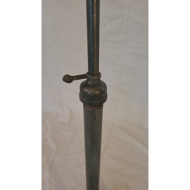 Vintage Industrial Floor Lamp For Sale - Image 4 of 5