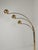 Italian Arch Floor Lamp in Gilded Metal and Marble attributed to Reggiani, 1970s For Sale - Image 10 of 18