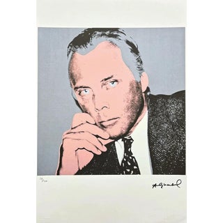 After Andy Warhol, Giorgio Armani Front, 1980s, Lithograph For Sale