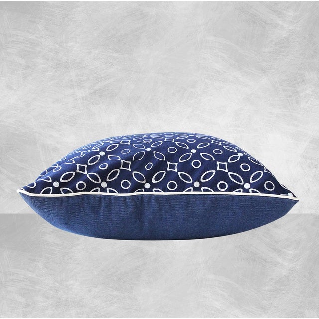 Handmade "Indigo Kawung" Batik Pillow Chairish