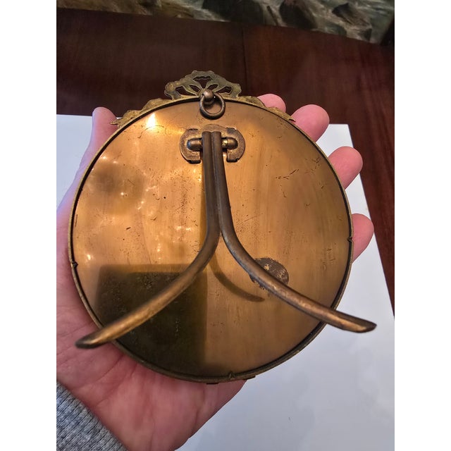 A very fine antique original ( over 150 years old all hand painted with artists signature lower right of portrait...