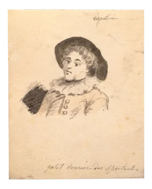 Antonio Visentini - Boy with Mask - Pencil and Watercolor - 18th Century
