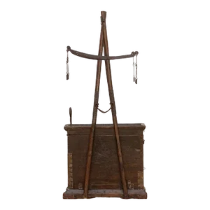 Antique Japanese Chomen Dansu Scale Chest