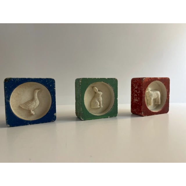 Stone Antique French Stone Animal Molds - Set of 3 For Sale - Image 7 of 9