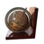 Vintage Italian Mid-Century Globe Book Ends Traditional Victorian Edwardian Old World Walnut For Sale - Image 9 of 11