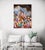 Early 21st Century The Queen of Ice Cream by Robin Hextrum | Oil on Canvas Colorful mountain of ice cream and desserts For Sale - Image 5 of 5