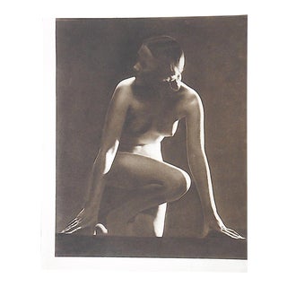 Vintage Art Deco Nude Photogravure For Sale