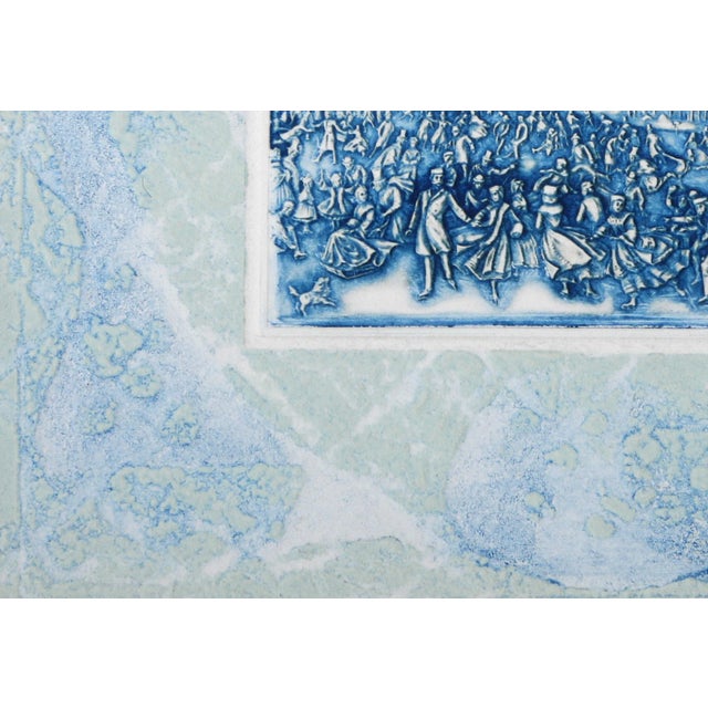 Surrealism Happy Birthday, Martin Barooshian Intaglio With Aquatint on Paper, Signed, Dated and Titled in Pencil For Sale - Image 3 of 6