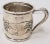 Late 19th Century Late 19th Century Sterling Silver Christening Cup W/ Floral Pattern C.1895 For Sale - Image 5 of 11