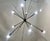 Vintage Black Sputnik Hanging Lamp, 1949 For Sale - Image 4 of 7