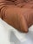 French Togo Sofa in Thick Cognac Cow Leather by Michel Ducaroy for Ligne Roset For Sale - Image 11 of 15