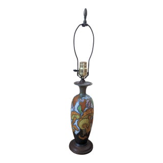 Early 20th Century Gouda Holland Style Lamp For Sale