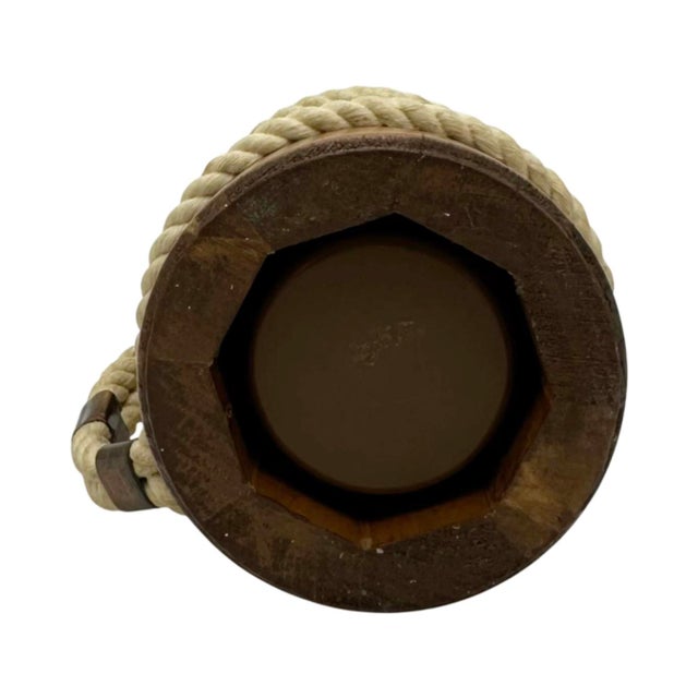 Vintage Cpo Sharkey Mug Don Rickles Estate Nautical Wood Cup Tv Show 1970s For Sale In Washington DC - Image 6 of 7